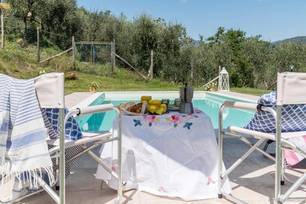 Alla Bella Aurora With Amazing Pool In Tuscany Lucca Exterior photo